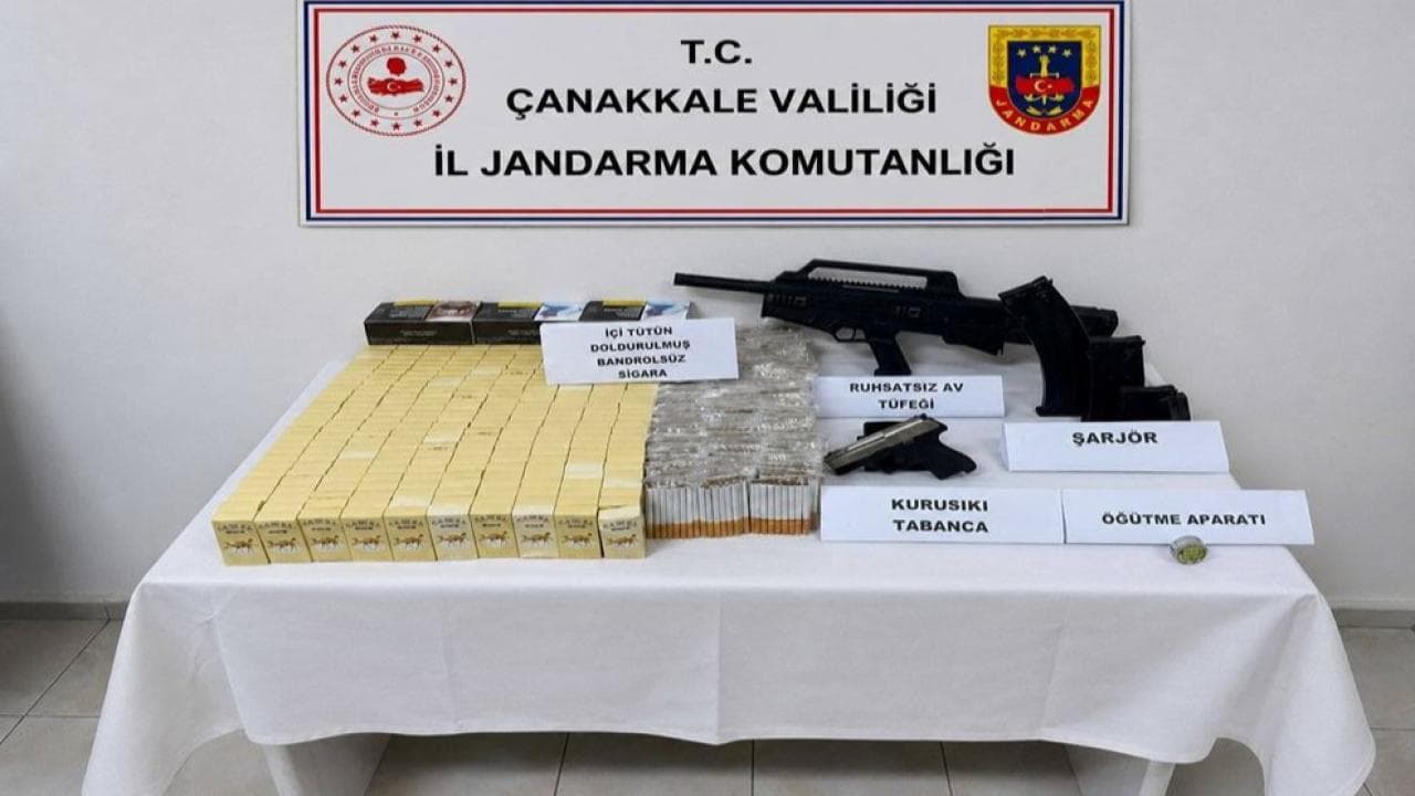Binlerce sigara ve 1.292 litre alkollü içki ele geçirildi