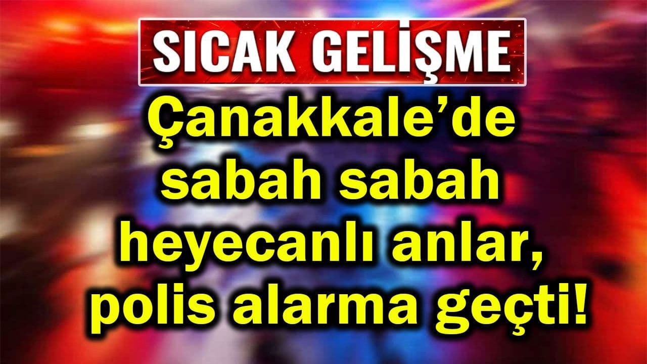 Çanakkale Kordonunda Şüpheli Çanta Patlatıldı – Hızlı Müdahale