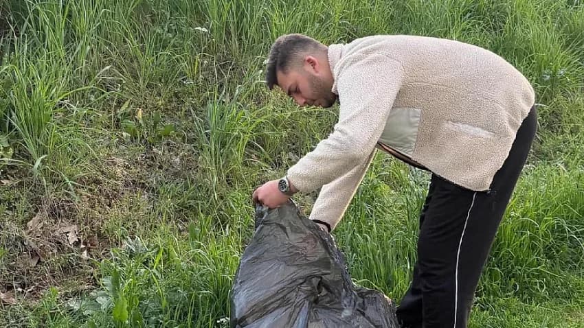 Bayramiç Ülkü Ocakları Başkanı Kutay Kılıç'tan Örnek Davranış