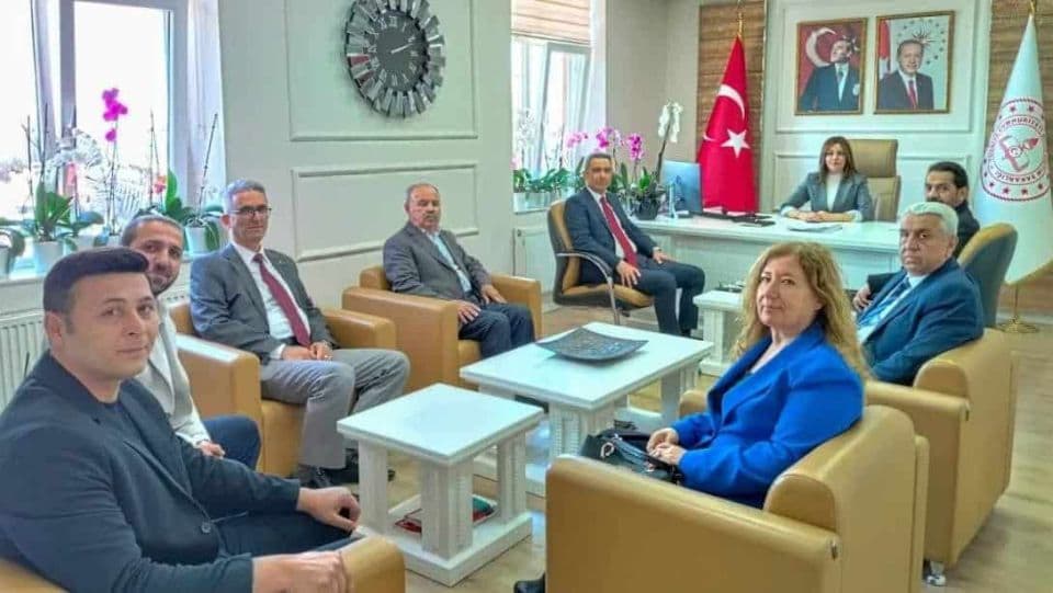 Türk Eğitim-Sen Yönetim Kurulu Üyesi Hayta'yı Ziyaret Etti