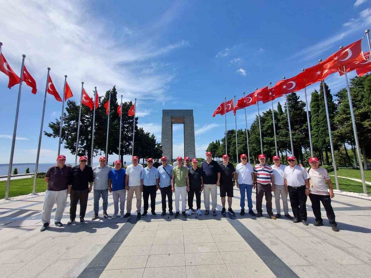 TASKK 17. Bölge Toplantısı Çanakkale'de Gerçekleşti, Bilecik ASKF Başkanı Tosun Katıldı