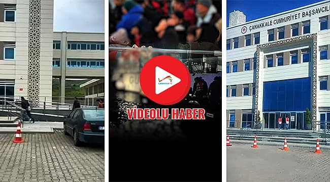 ÇANAKKALE'DE GÖÇMEN KAÇAKÇILIĞI OPERASYONU