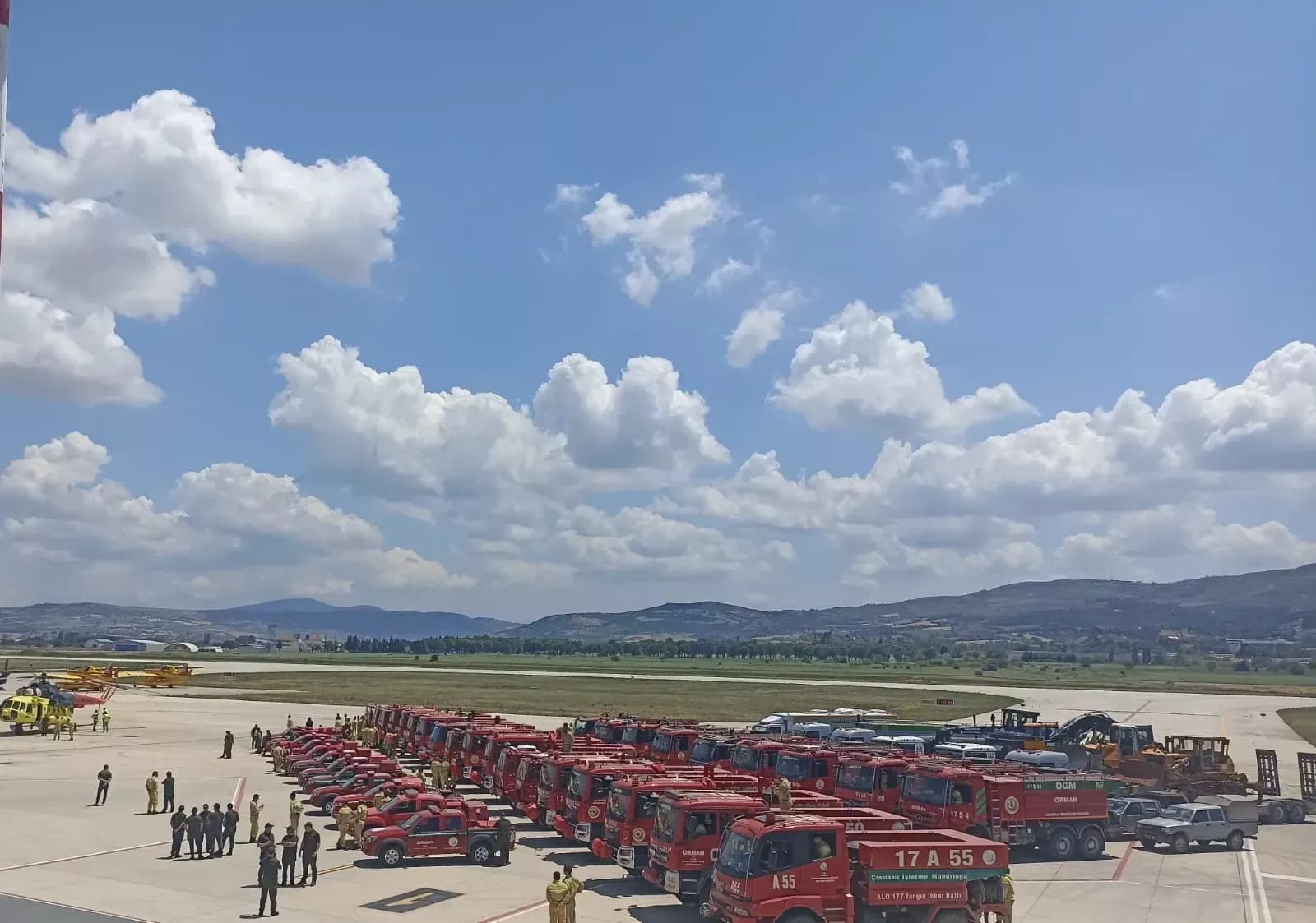 Çanakkale'de Orman Yangınlarıyla Mücadele Sezon Başlangıç Töreni