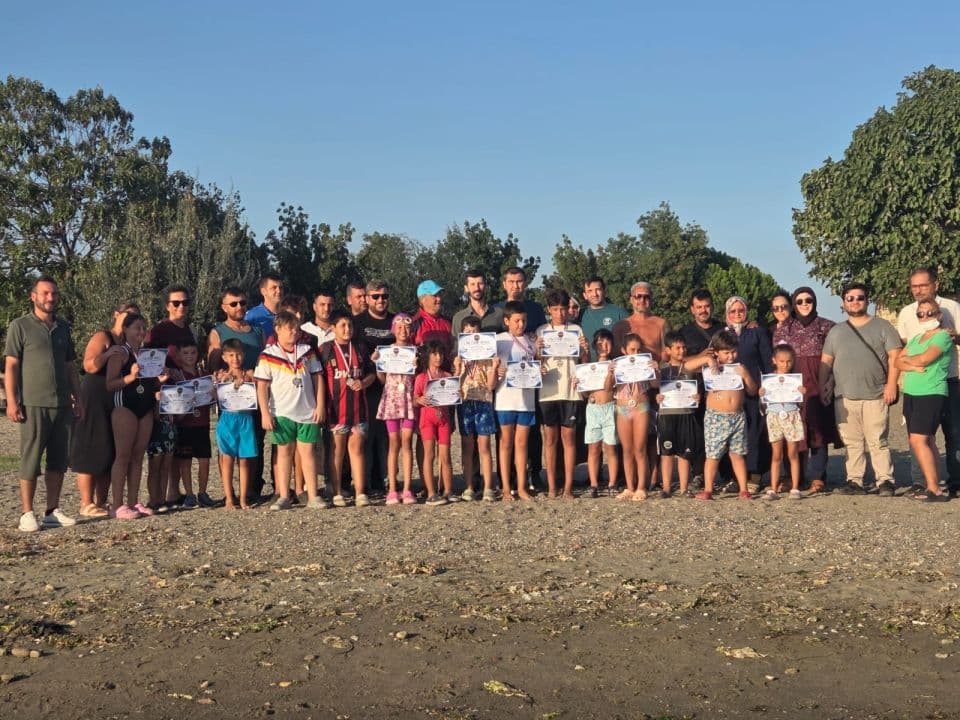 Yüzme ve Sualtı Sporları Yaz Okulu Sona Erdi Lapseki’de