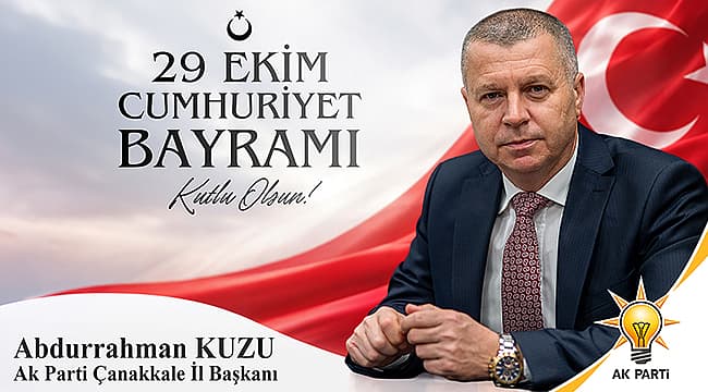 Cumhuriyetimizin 103. Yılı: Çanakkale'den Birlik, Kardeşlik ve Kalkınma Mesajı