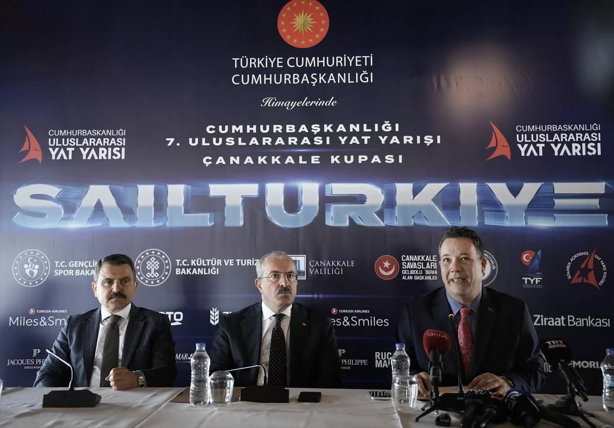 Cumhurbaşkanlığı Uluslararası Yat Yarışları Çanakkale Kupası'nın basın lansmanı yapıldı