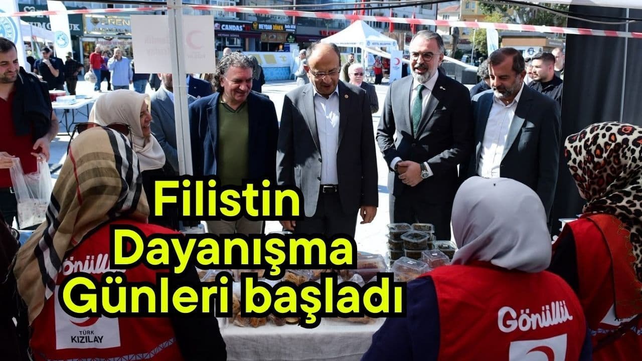 Filistin Dayanışma Günleri hayata geçti