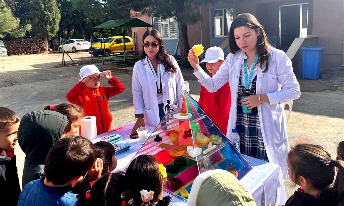 Gelibolu'da Evreşe İlkokulu'nda 68 öğrenciye sağlıklı yaşam eğitimi sağlandı