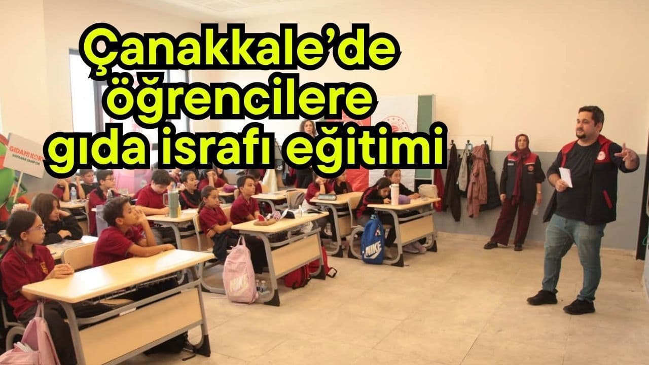 Çanakkale'de Gıda İsrafına Karşı Seferberlik: Geleceğimiz İçin Bilinçli Adımlar