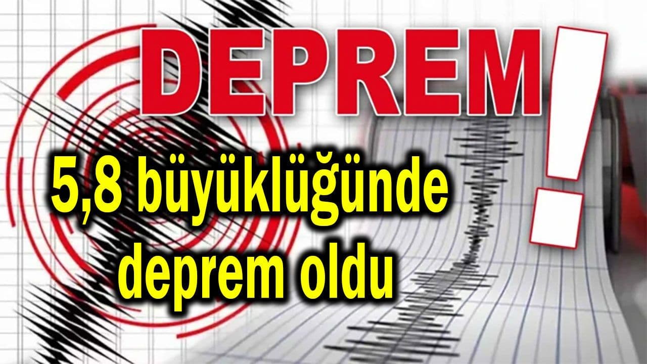 Şanlıurfa’da 5,8 büyüklüğünde deprem meydana geldi, AFAD 5,4 olarak raporladı
