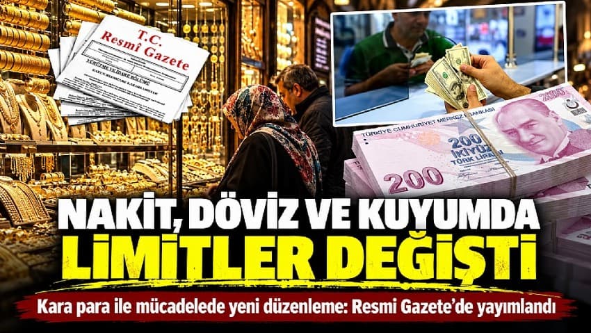 Çanakkale’de Nakit, Döviz ve Kuyum İşlemlerine Yeni Limitler Getirildi