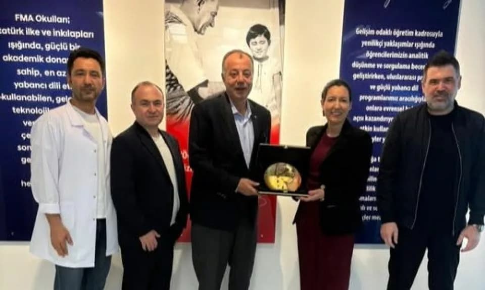 ÇTSO Başkanı Semizoğlu Fenmat Yayıncılık'ı Ziyaret Etti