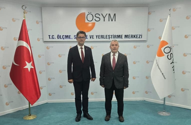ÜAK Başkanı ve ÇOMÜ Rektörü Prof. Dr. Ramazan Cüneyt Erenoğlu’ndan ÖSYM Başkanı Prof. Dr. Bayram Ali Ersoy’a Ziyaret