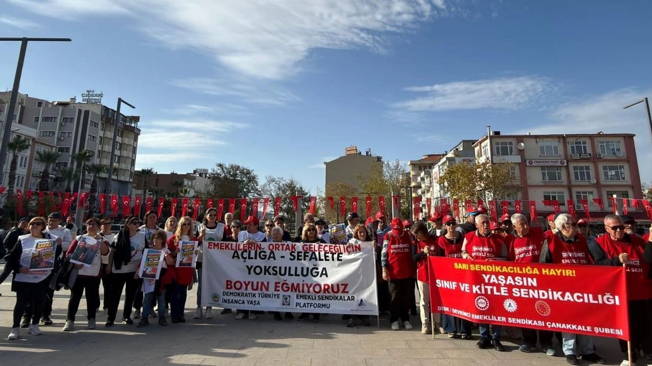 DİSK Çanakkale’de Adalet Mücadelesini Sürdürüyor