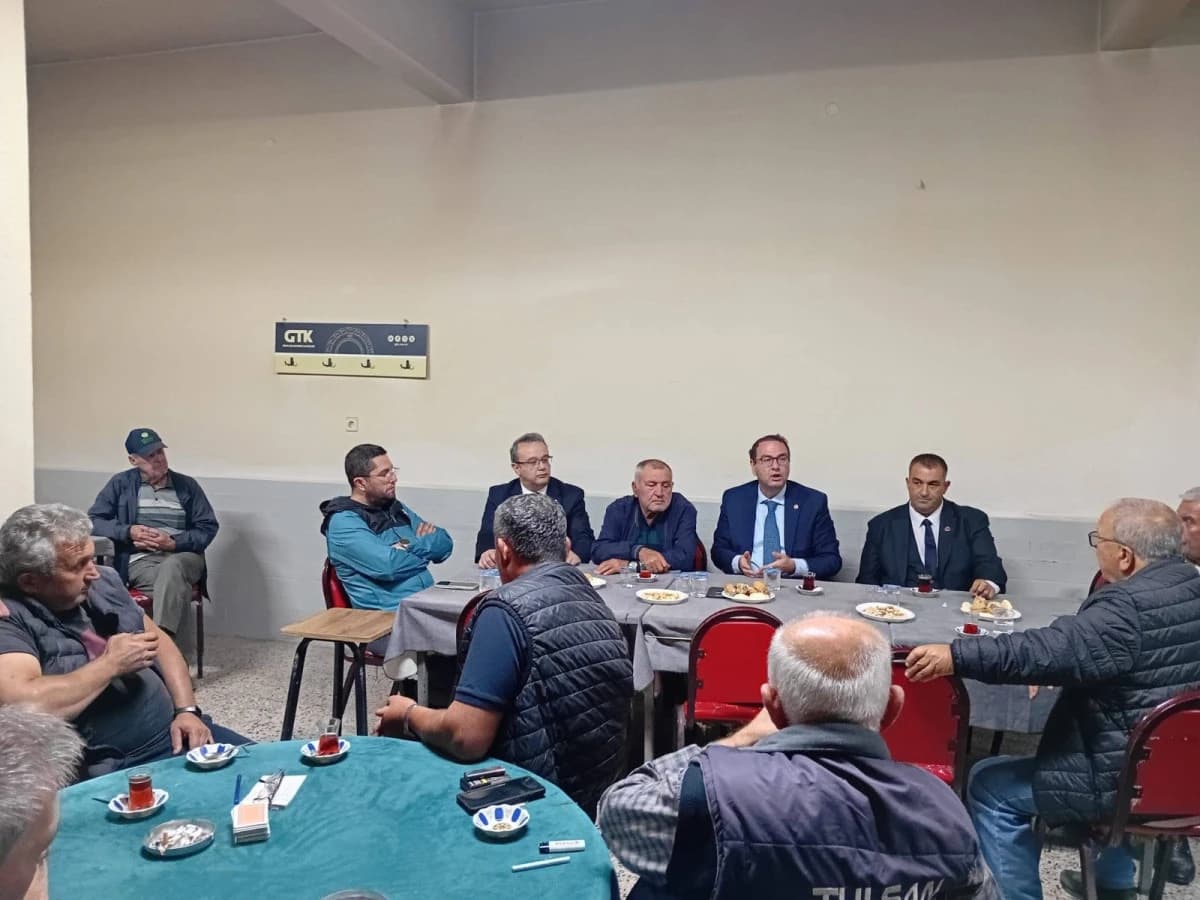 Rıdvan Uz ve İYİ Parti Heyeti Köy Köy Vatandaşı Dinledi haberi