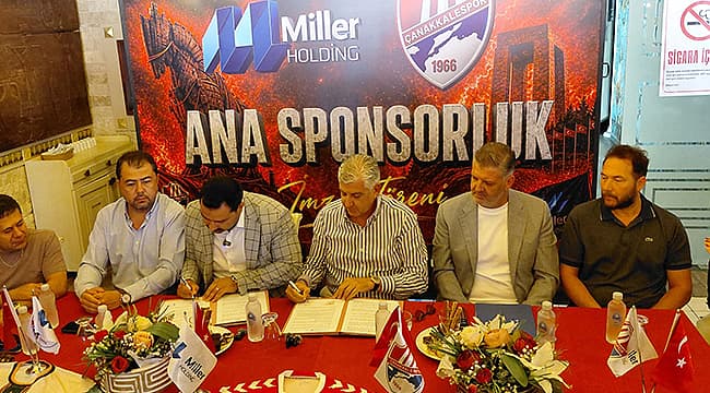 Miller Holding, Çanakkalespor’un Ana Sponsoru Olarak 2026‑2027 Sezonunda Destek Veriyor