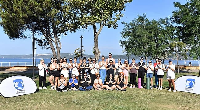 AÇIK HAVA YOGA ETKİNLİKLERİ BAŞLADI