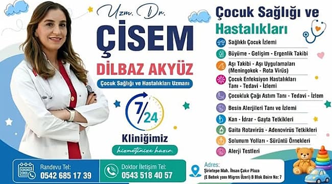 BİGA'DA ÇOCUK SAĞLIĞINA GÜVENİLİR DOKUNUŞ