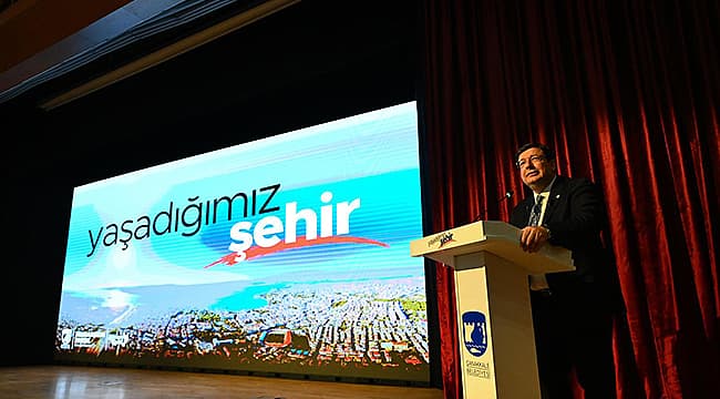 Başkan Erkek, 'Yaşadığımız Şehir'i Anlattı