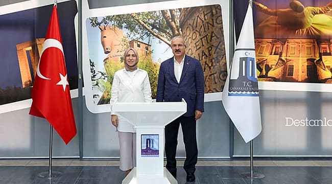 BAKAN YARDIMCISI GÜRSOY'DAN VALİ TORAMAN'A ZİYARET