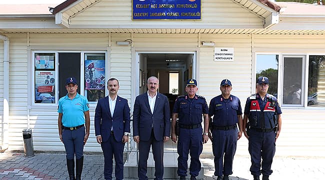 VALİ TORAMAN'DAN JANDARMA BİRLİKLERİNE ZİYARET
