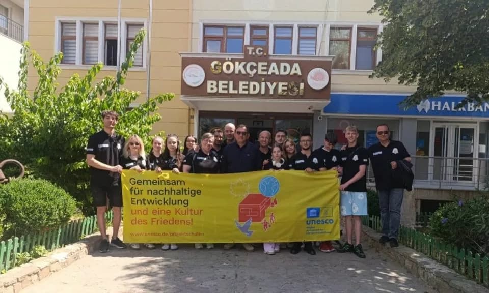 Gökçeada'da Gençlik Köprüsü Projesi Gerçekleştirildi