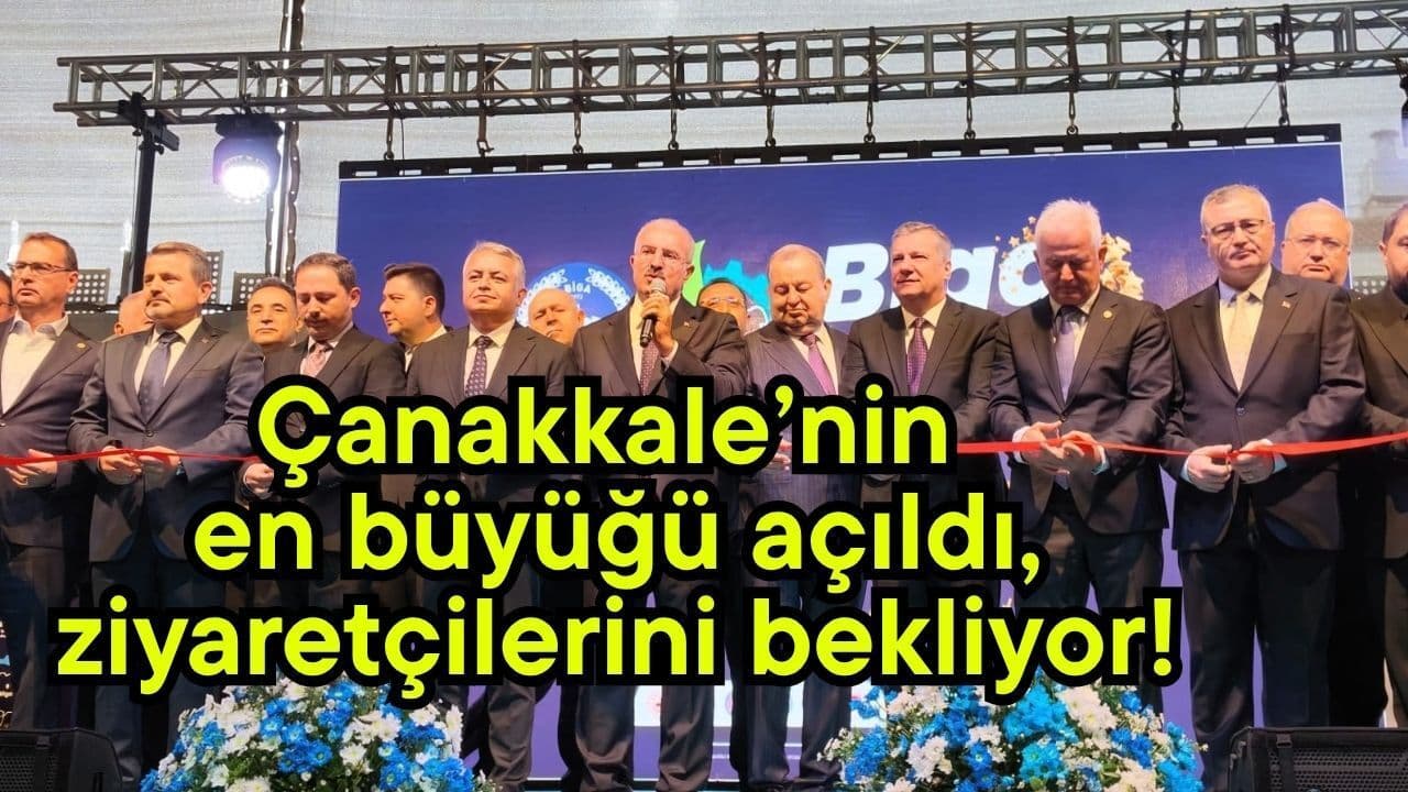 Çanakkale'nin Geleceği Biga Fuarı'nda Şekillendi: Bölgenin Kalbi Tarım ve Teknolojiyle Attı!