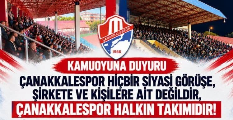 Çanakkalespor: Çanakkale Halkının Kalıcı Takımı
