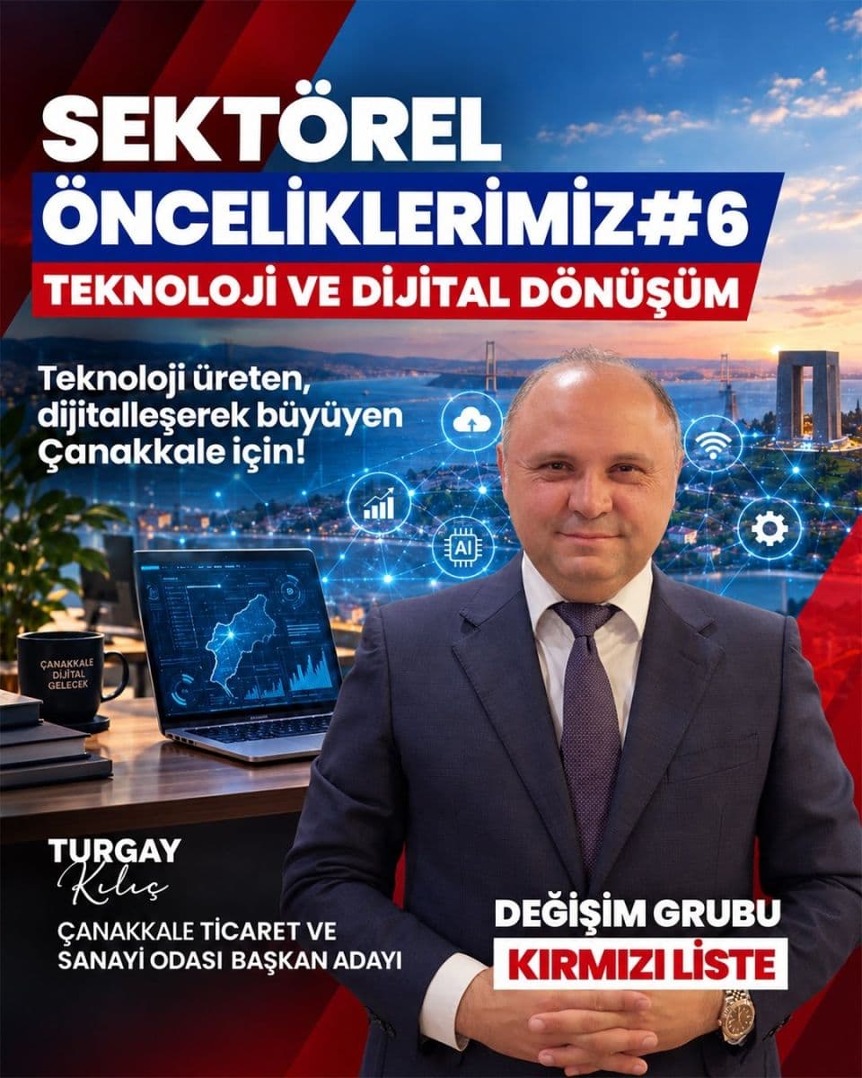 ÇTSO Başkan Adayı Kılıç, Dijital Dönüşüm Projelerini Açıkladı