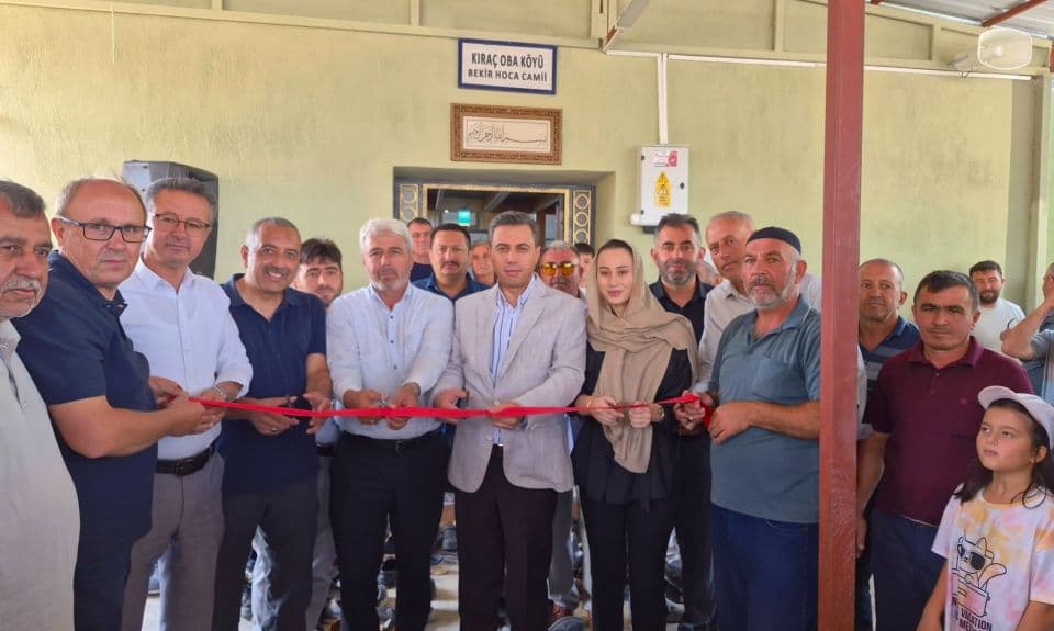 Kalkım’da Yeni Kıraçoba Bekir Hoca Camii Açıldı
