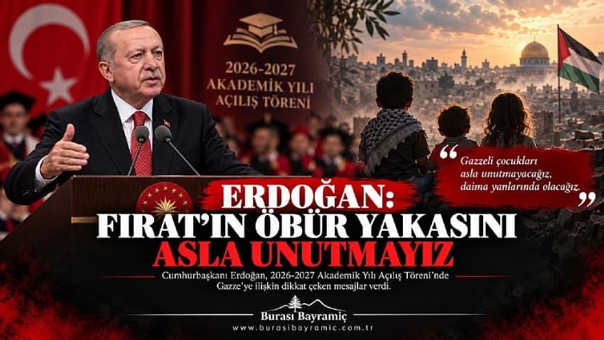 Çanakkale’de Erdoğan’dan Gazze’ye Duygu Dolu Açıklama: “Fırat’ın Diğer Yakası Unutulmayacak”