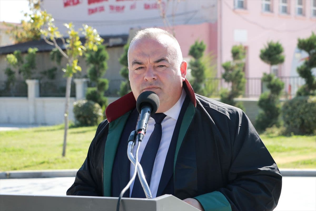 Çanakkale'de güncel adli yıl seremoniyle kapılarını açtı: Baro Başkanı Dikme'den 'herkes için hukuk, herkes için adalet' mesajı