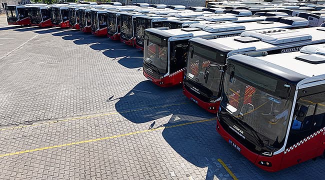 YENİ OTOBÜSLER HİZMETE BAŞLADI