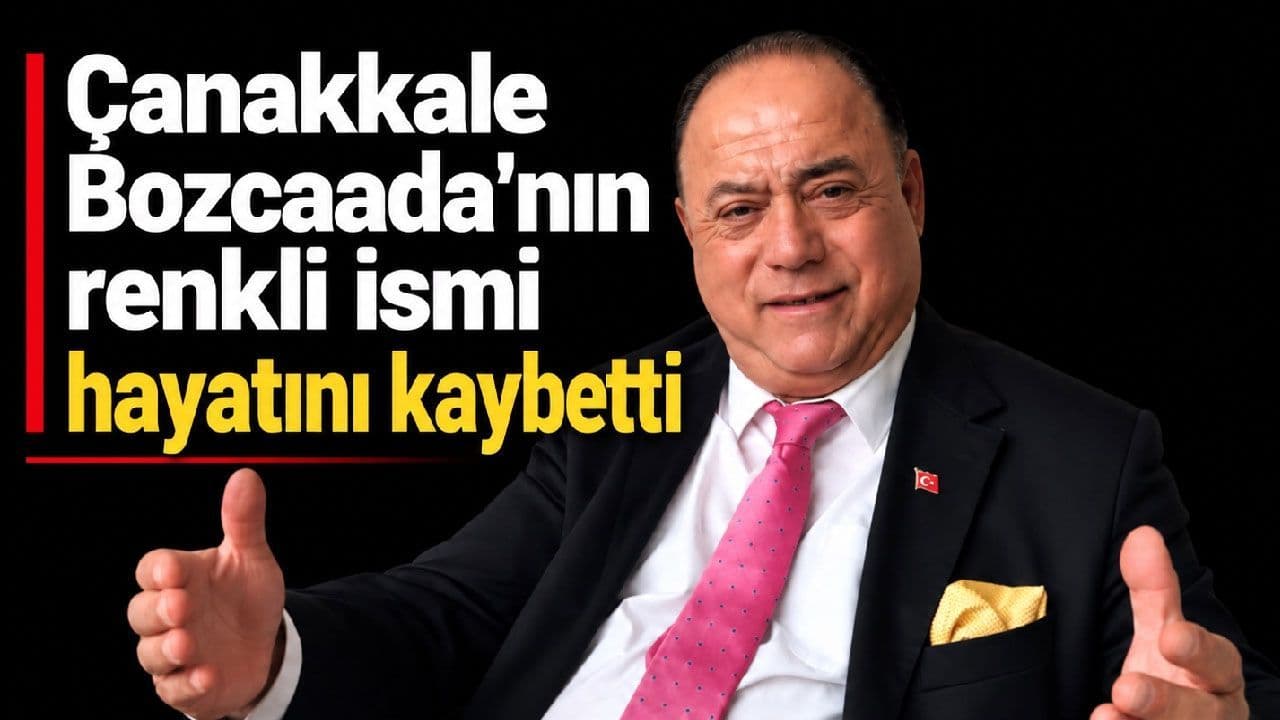 Bozcaada'nın Renkli Yüzü Mehmet Meral'e Veda: Ada Derin Yasa Boğuldu
