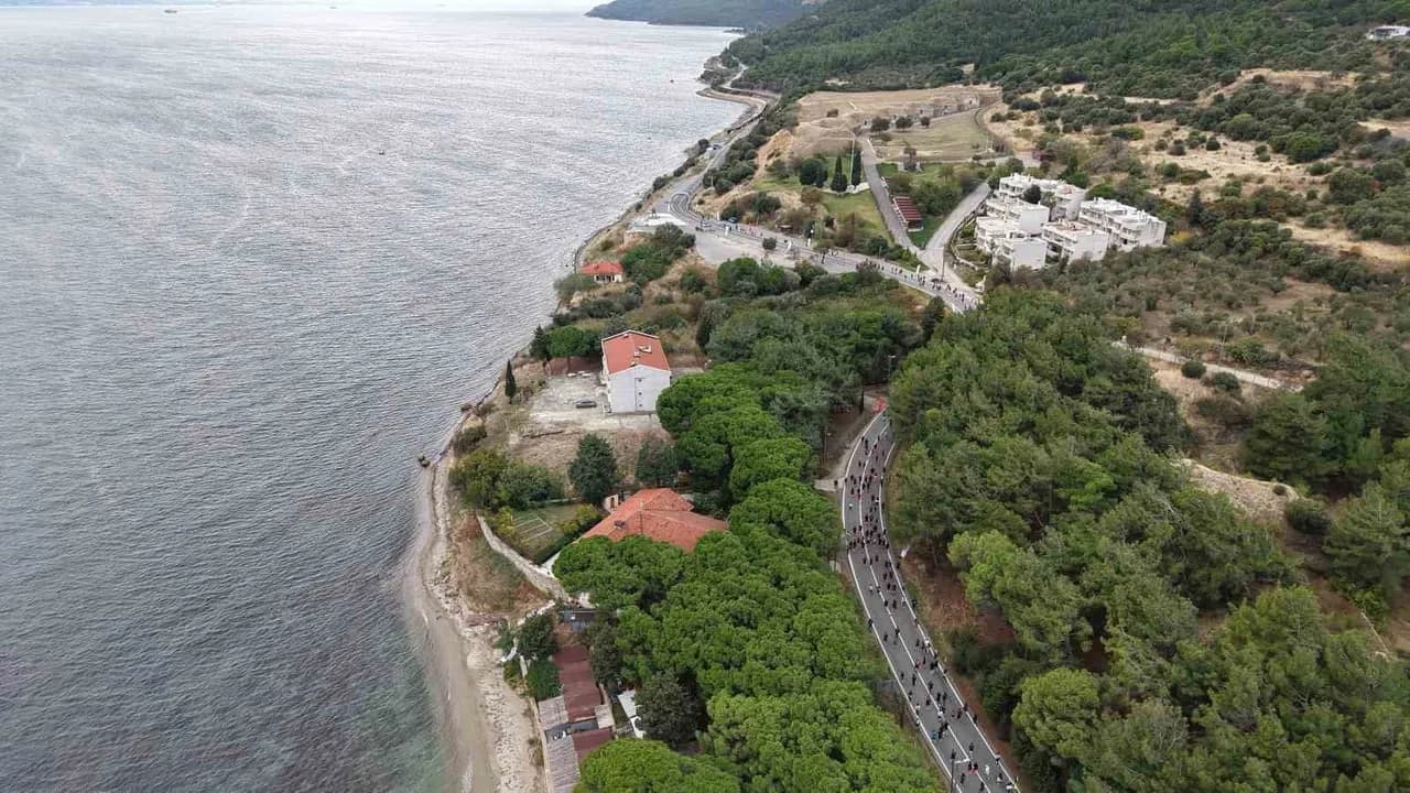 Gelibolu Tepelerinde 11. Uluslararası Maratonun Büyük Finali Çanakkale’de Gerçekleşti