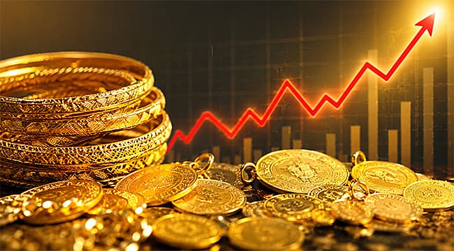 ALTIN FİYATLARINDA SERT YÜKSELİŞ: GRAM ALTIN 6 BİN 541 LİRAYA ULAŞTI