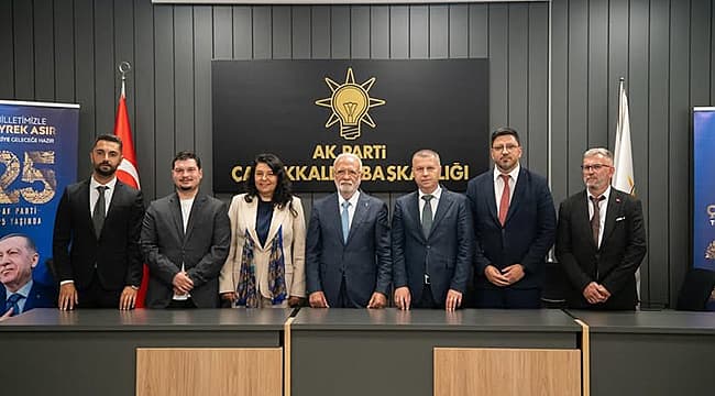 AK Parti Çanakkale İl Başkanı Toplantı: Terörsüz Türkiye Hedefi ve Türkiye Yüzyılı Vizyonu
