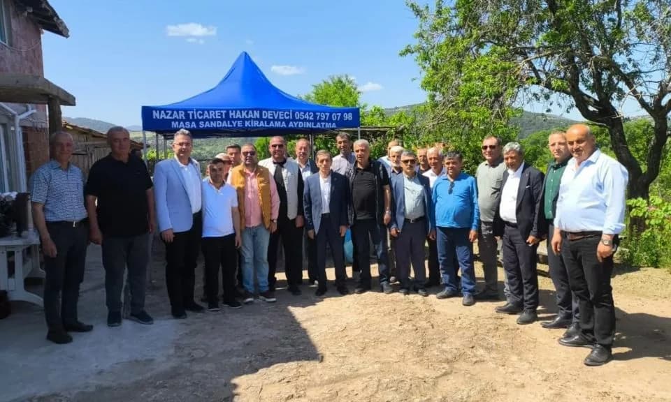 İyi Parti'den Köy Hayırına Katılım