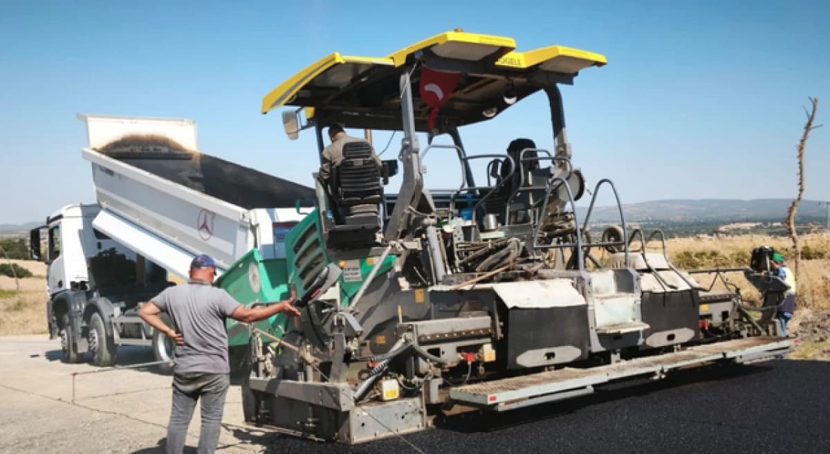 Köylere hedefleyen asfalt yol girişimler devam ediyor Çanakkale’de
