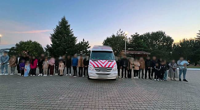 ÇAN'DA JANDARMADAN GÖÇMEN KAÇAKÇILIĞINA DARBE