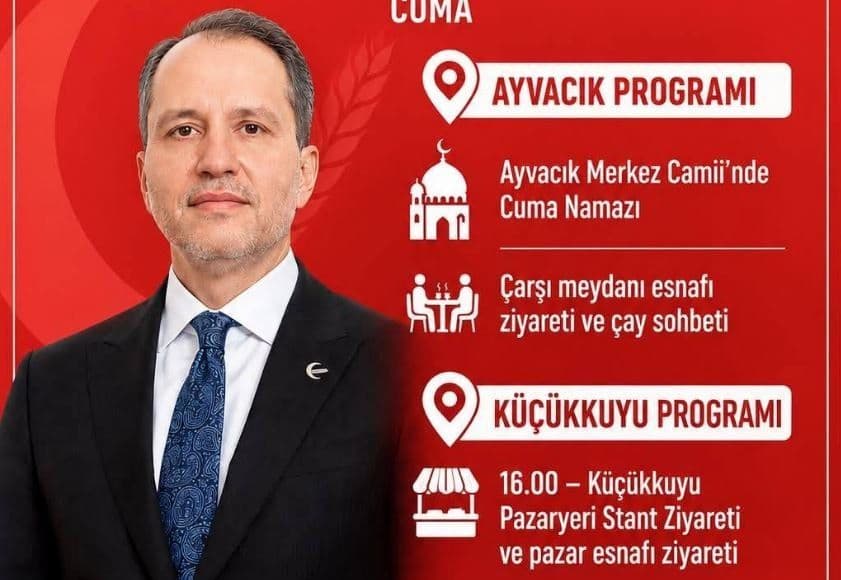 Dr. Fatih Erbakan Ayvacık ve Küçükkuyu'da Halkla Buluşuyor
