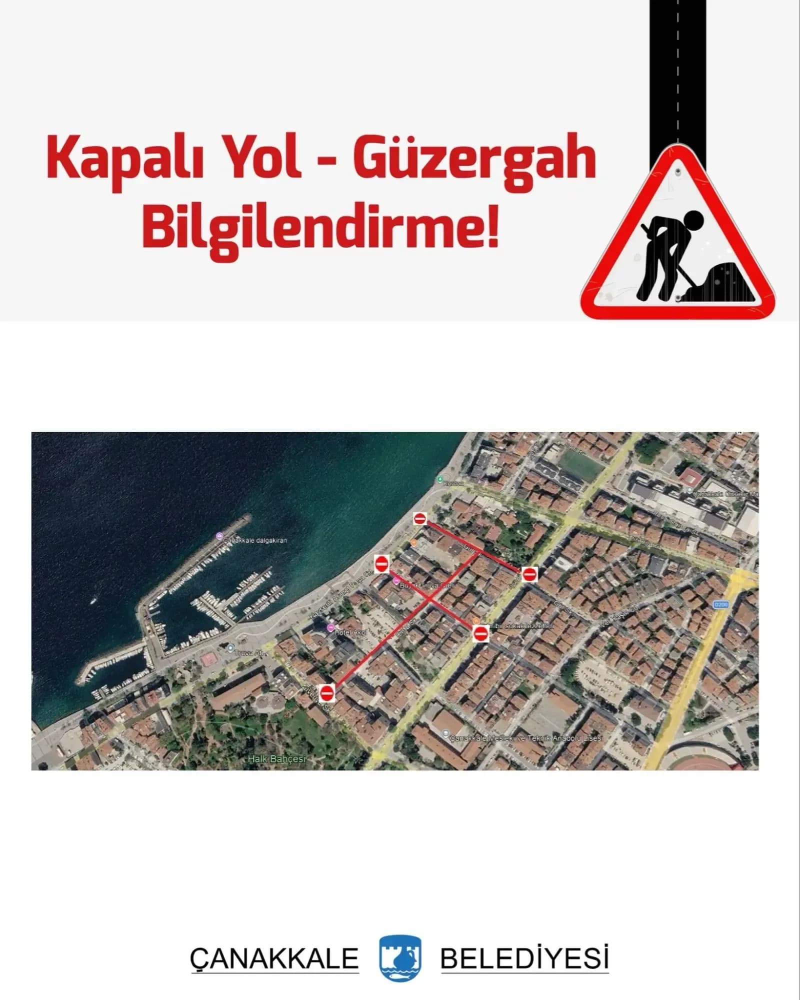 Çanakkale'de Trafik Düzenlemesi: Hangi Caddeler Kapalı?