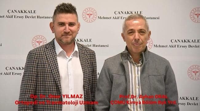 TÜSEB Destekli Biyomalzeme Projesi Çanakkale'de Kırık Tedavisinde Yeni Ufuklar Açıyor