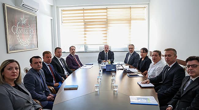 GESTAŞ'IN ÇALIŞMALARI VALİLİKTE DEĞERLENDİRİLDİ