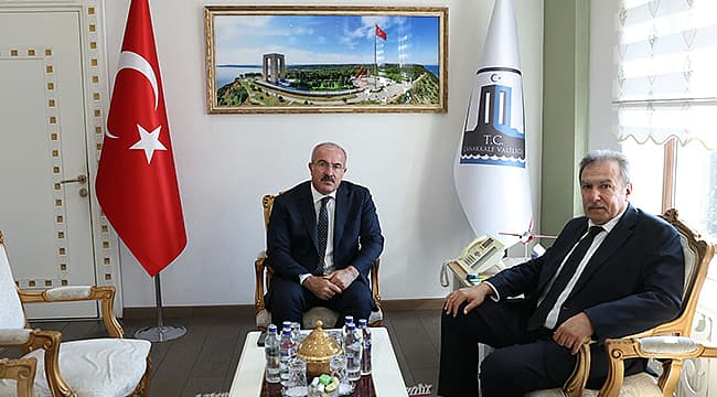 ADALET KOMİSYONU BAŞKANI ERAY DOĞAN'DAN VALİ TORAMAN'A VEDA ZİYARETİ