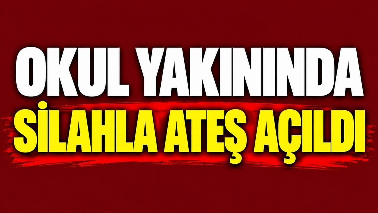 Manisa’da okula yakın silahlı saldırı: 8 yaralı, şüpheli gözaltında