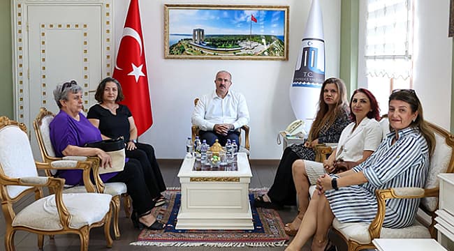VALİ TORAMAN'A İKİ AYRI NEZAKET ZİYARETİ