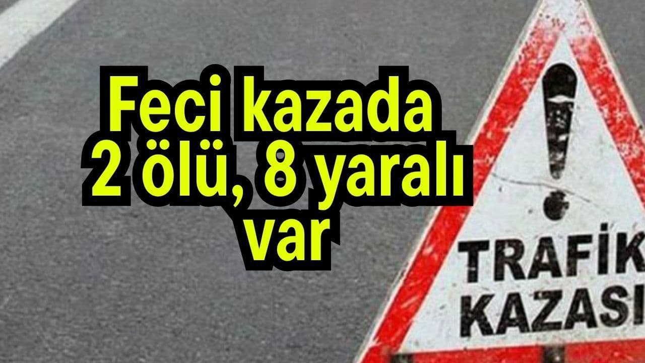 Altıntaş'ta Feci Trafik Kazası: 2 Ölü, 8 Yaralı