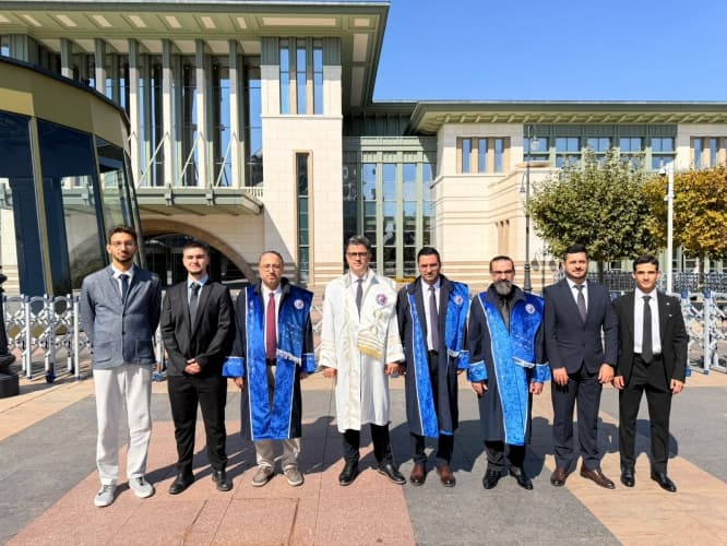 ÇOMÜ Heyeti, Ulusal Akademik Yıl Açılışında Çanakkale'yi Temsil Etti: Erdoğan'dan Gazze ve Yapay Zekâ Vurgusu