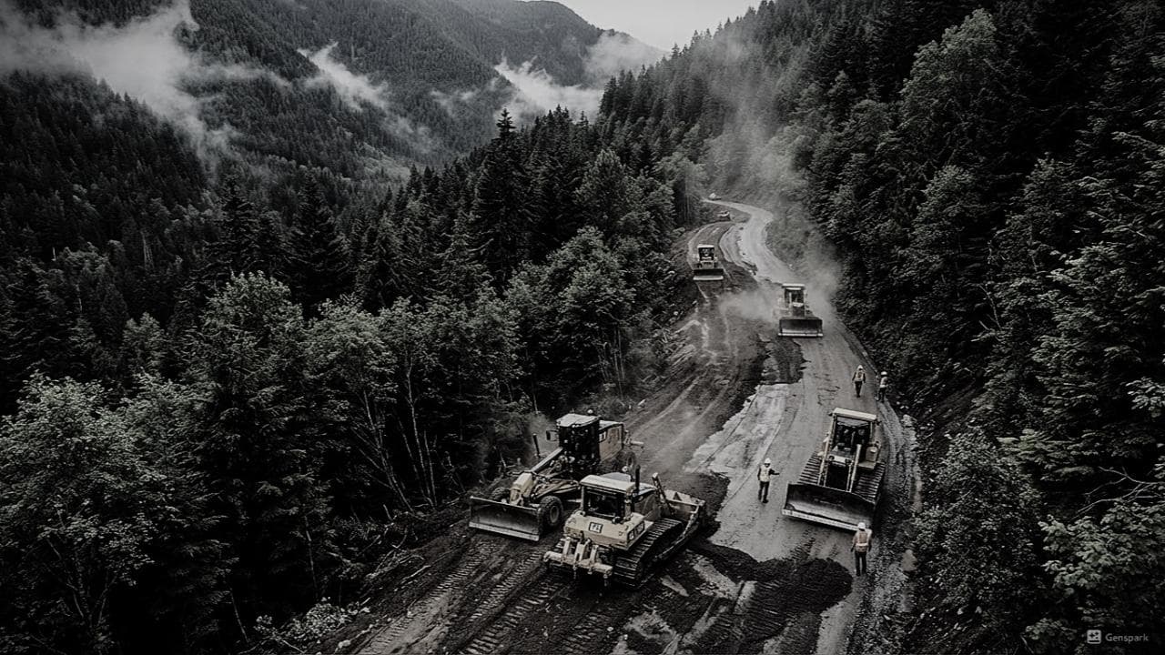 Çanakkale Orman Bölge Müdürlüğü'nden Yangın Emniyet Yol ve Şeritleri Planı Uygulaması